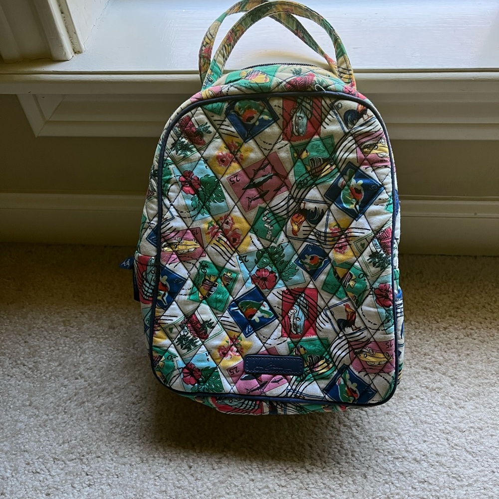 Vera Bradley Colorful Patchwork Quilted lunch bag